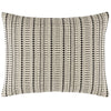 Fira Jacquard Black Coverlet Sham Coverlet Sham 
