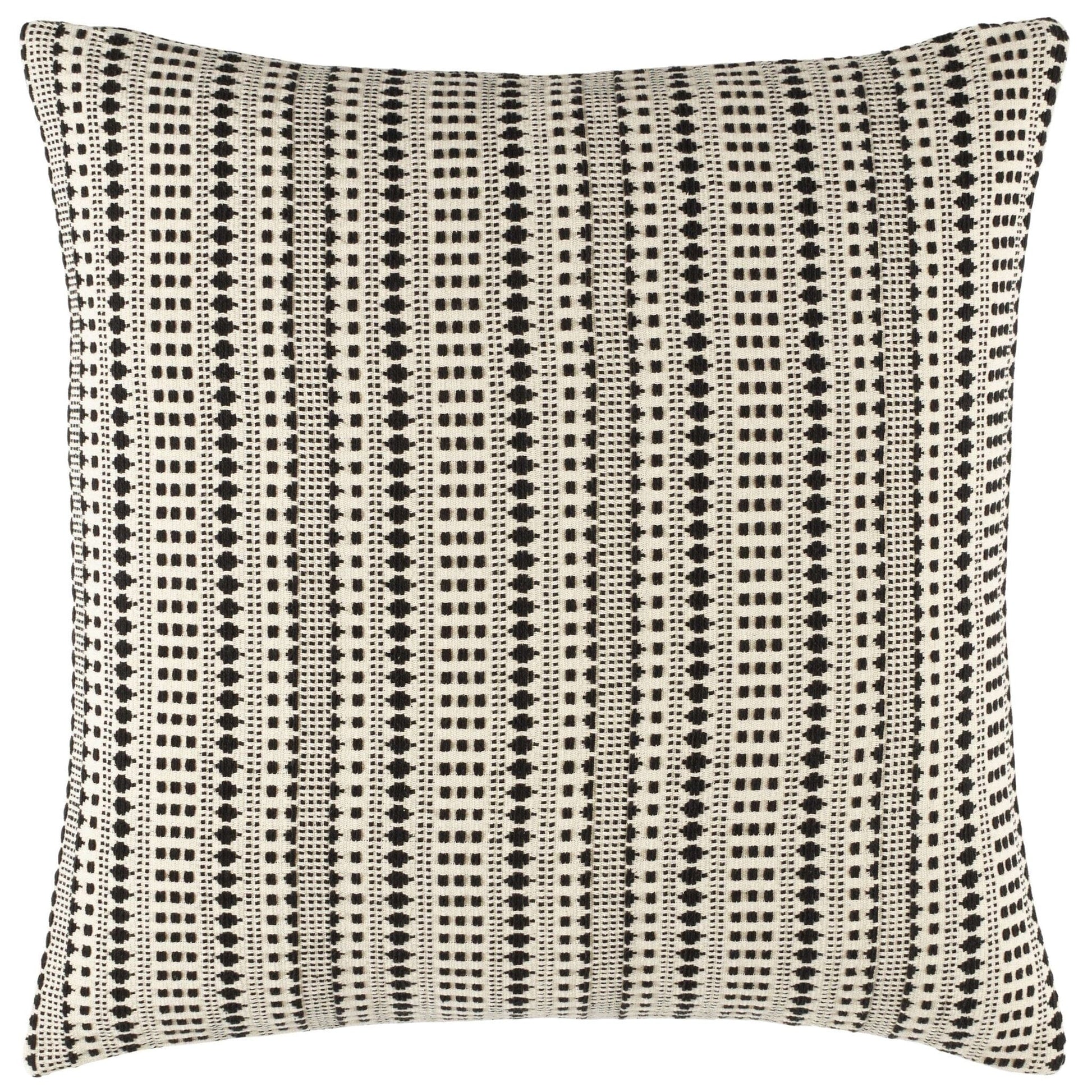 Fira Jacquard Black Coverlet Sham Coverlet Sham 