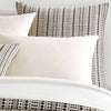 Fira Jacquard Black Coverlet Sham Coverlet Sham 