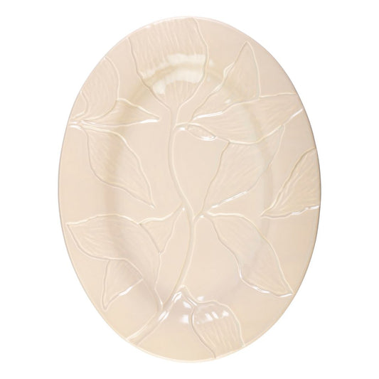 Florita Platter 35cm- Glazed Sandstone Kitchen 