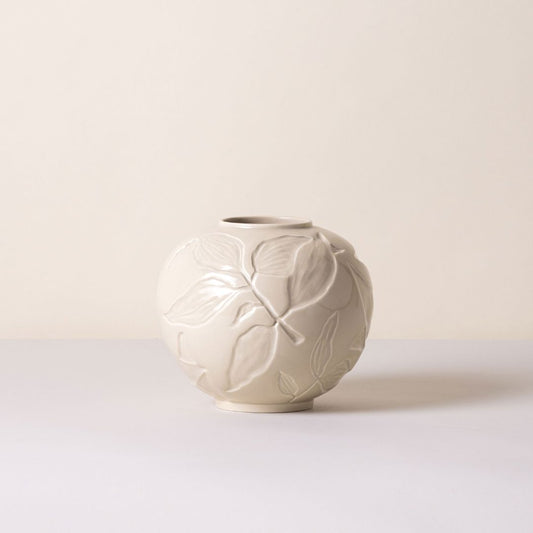 Florita Vase 15cm- Glazed Sandstone Vases, Planters & Jars 