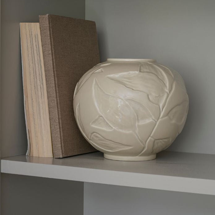 Florita Vase 15cm- Glazed Sandstone Vases, Planters & Jars 