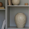 Florita Vase 30cm- Glazed Sandstone Vases, Planters & Jars 