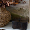 Fluted Mango Wood Box Objects & Accents 