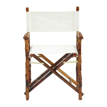 Folding Campaign Director Chair- Pair Dining Chairs 
