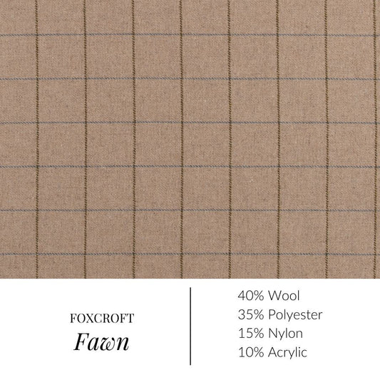 Foxcroft Fawn Fabric By the Yard 