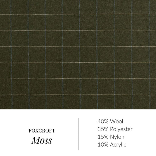 Foxcroft Moss Fabric By the Yard 