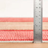 Framboise Ticking Multi Machine Washable Rug WASHABLE 