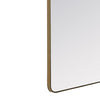 Franco Gold Metal Mirror Mirrors 