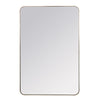 Franco Gold Metal Mirror Mirrors 