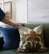 French Blue Prima Velvet Pillows 
