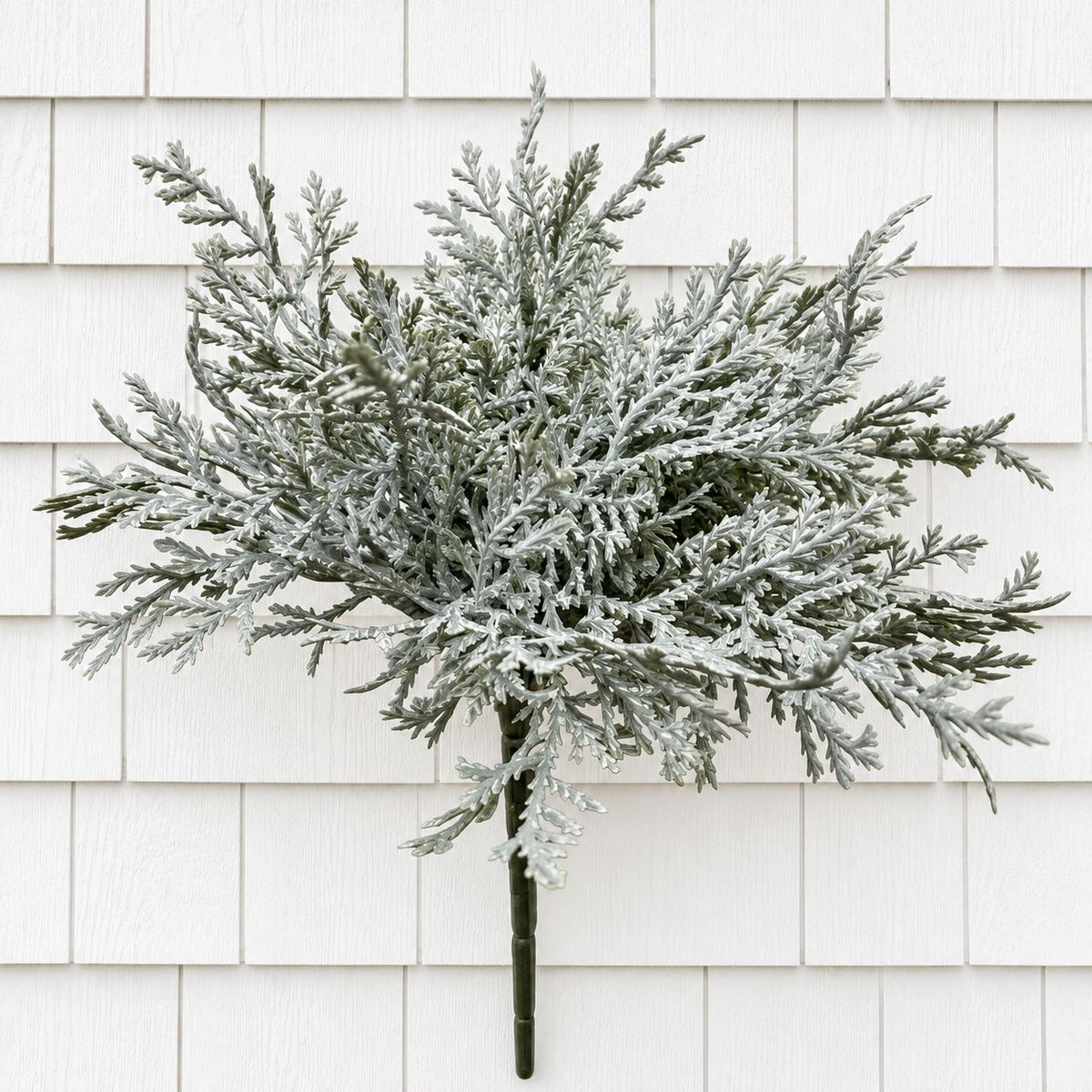 Frosted Cypress Bush 10" Greenery 
