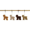 Furry Poodle Ornament Objects & Accents 