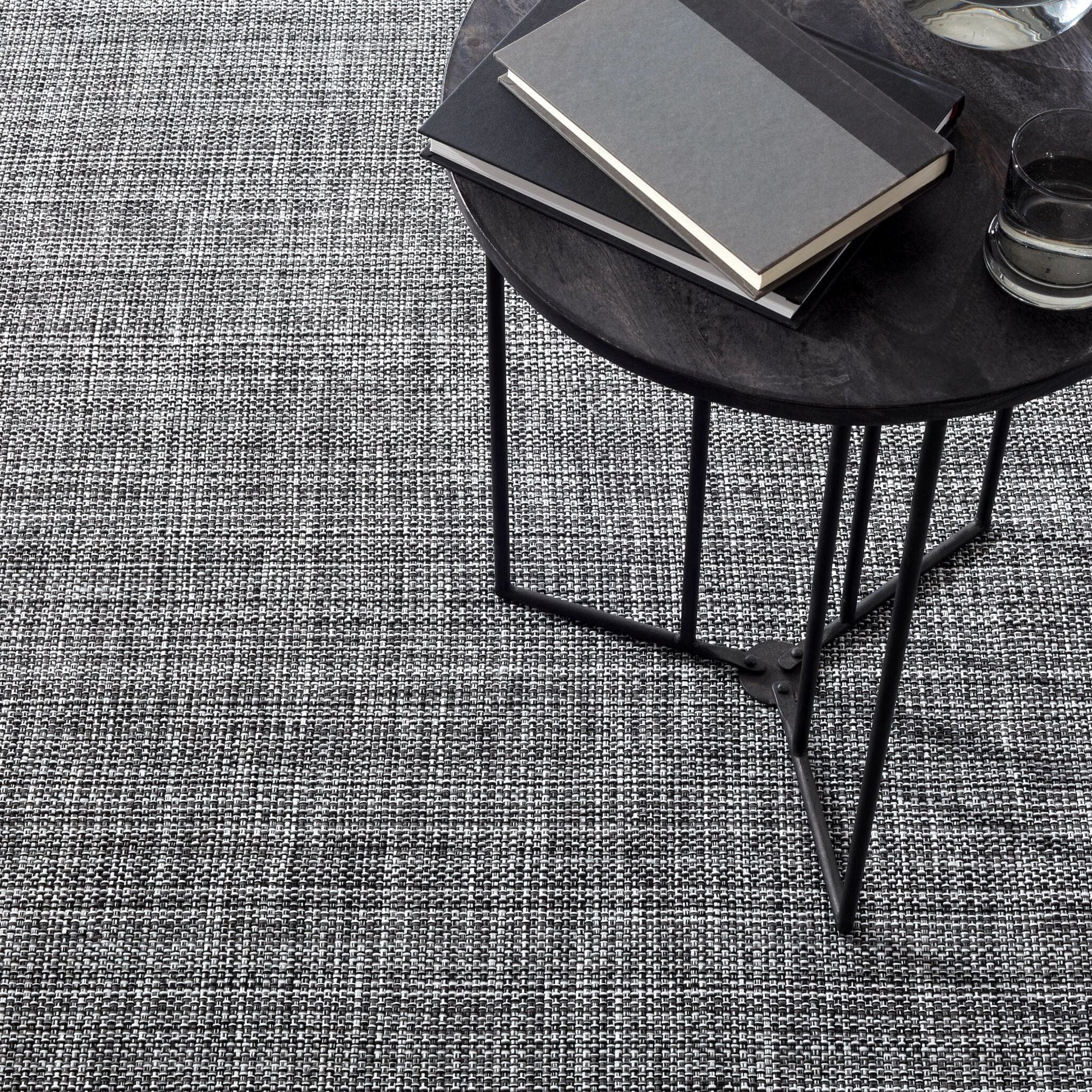 Fusion Black Handwoven Indoor/Outdoor Rug Rugs 