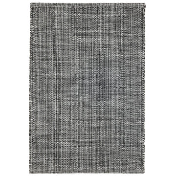 Fusion Black Handwoven Indoor/Outdoor Rug Rugs 