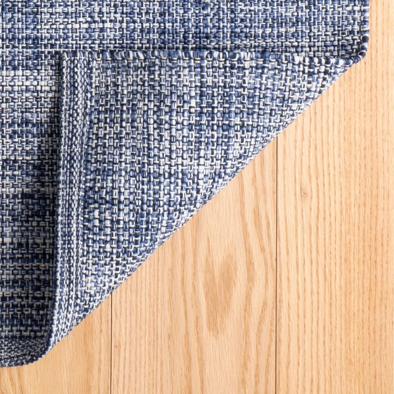 Fusion Blue Handwoven Indoor/Outdoor Rug Rugs 