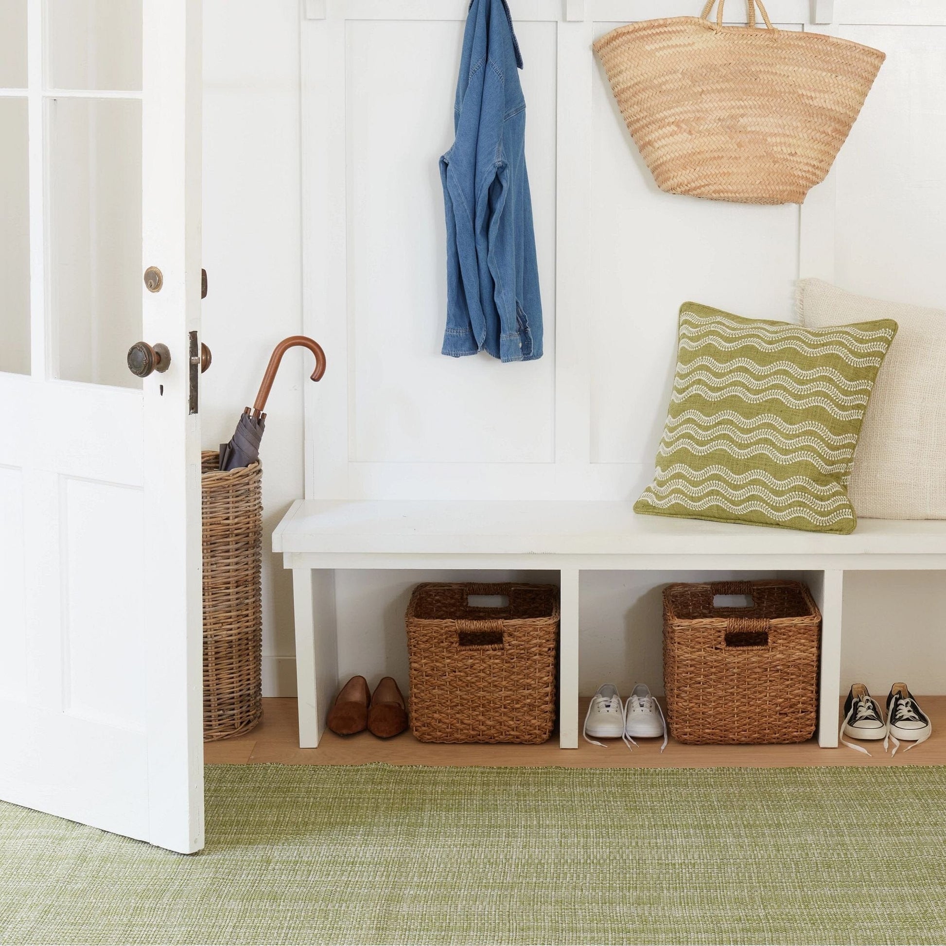 Fusion Sage Handwoven Indoor/Outdoor Rug RUGS 