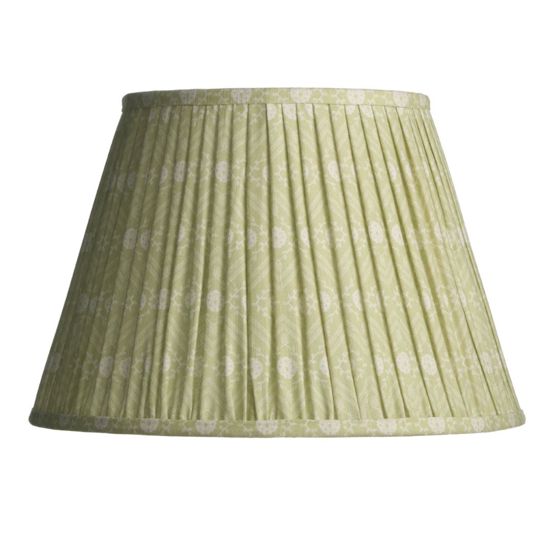 Gathered Tulipiere Lampshade - Pear Tables Lamps 