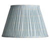 Gathered Tulipiere Lampshade - Wedgewood Blue Tables Lamps 