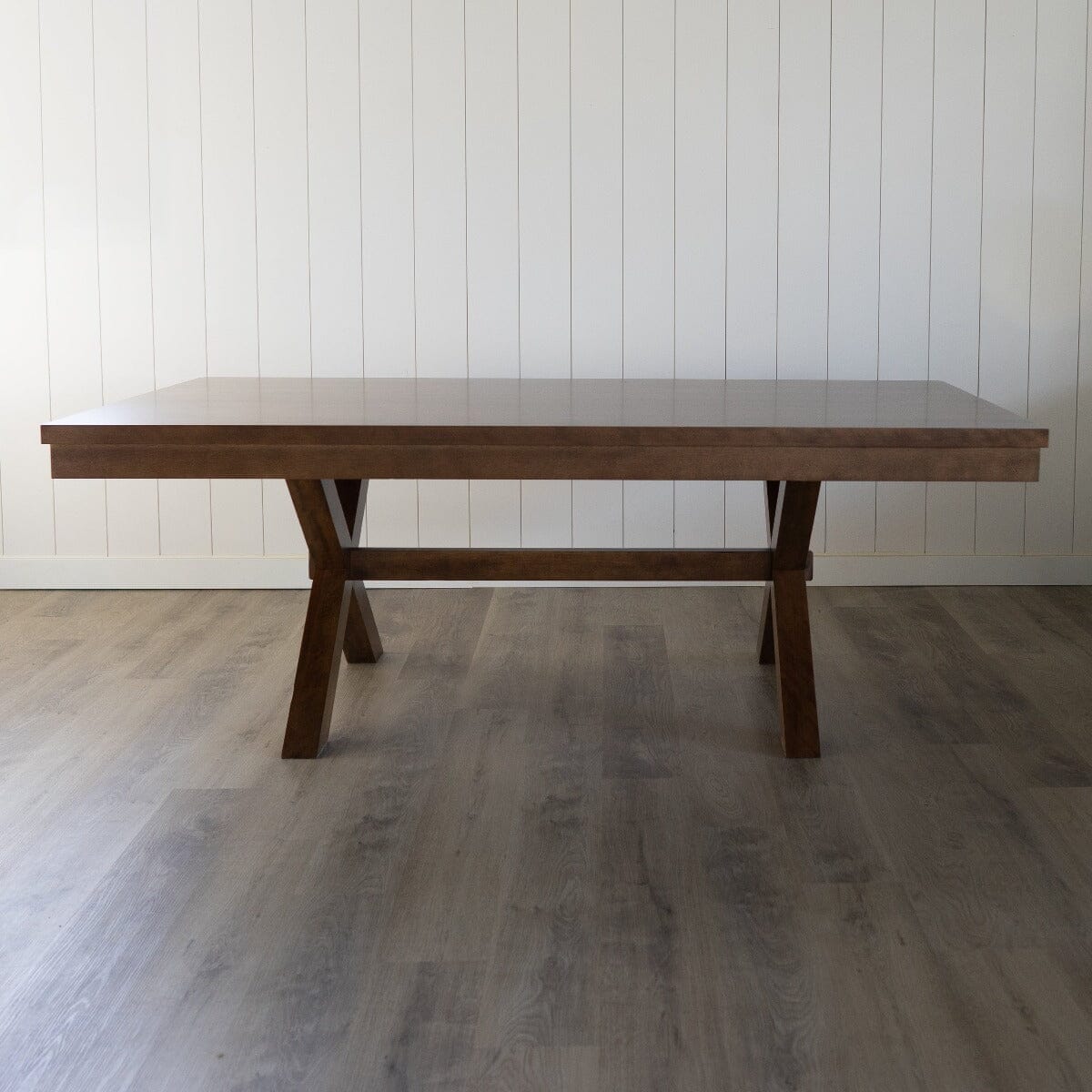 Gathering Dining Table Dining Tables Seats 6: 74" Warm Chestnut 