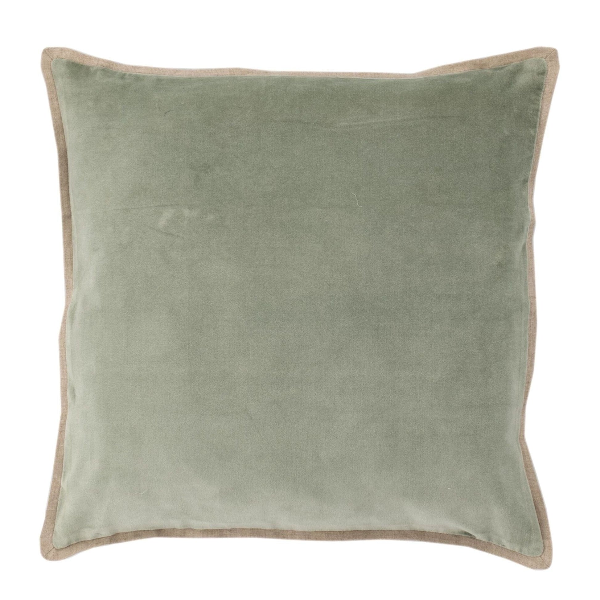 Gehry Velvet/Linen Desert Sage Decorative Pillow Pillow 