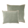Gehry Velvet/Linen Desert Sage Decorative Pillow Pillow 
