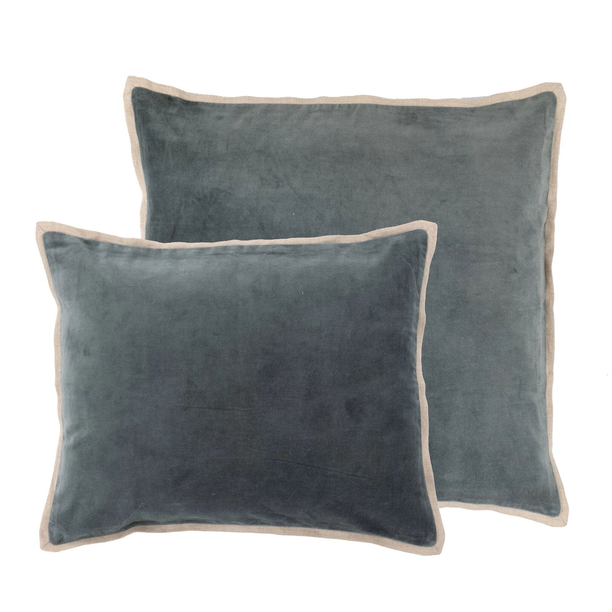 Gehry Velvet/Linen Pacific Decorative Pillow Pillow 