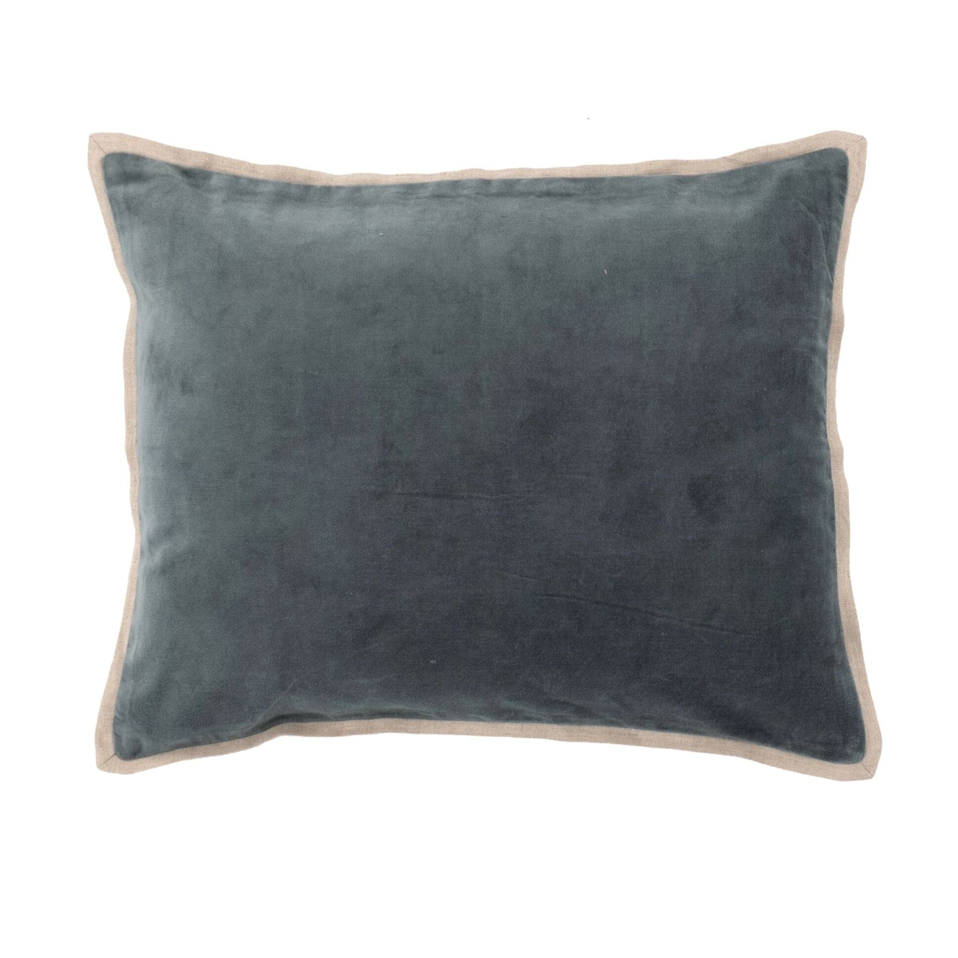Gehry Velvet/Linen Pacific Decorative Pillow Pillow 