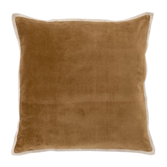Gehry Velvet/Linen Sand Decorative Pillow Pillow 