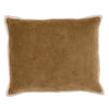 Gehry Velvet/Linen Sand Decorative Pillow Pillow 