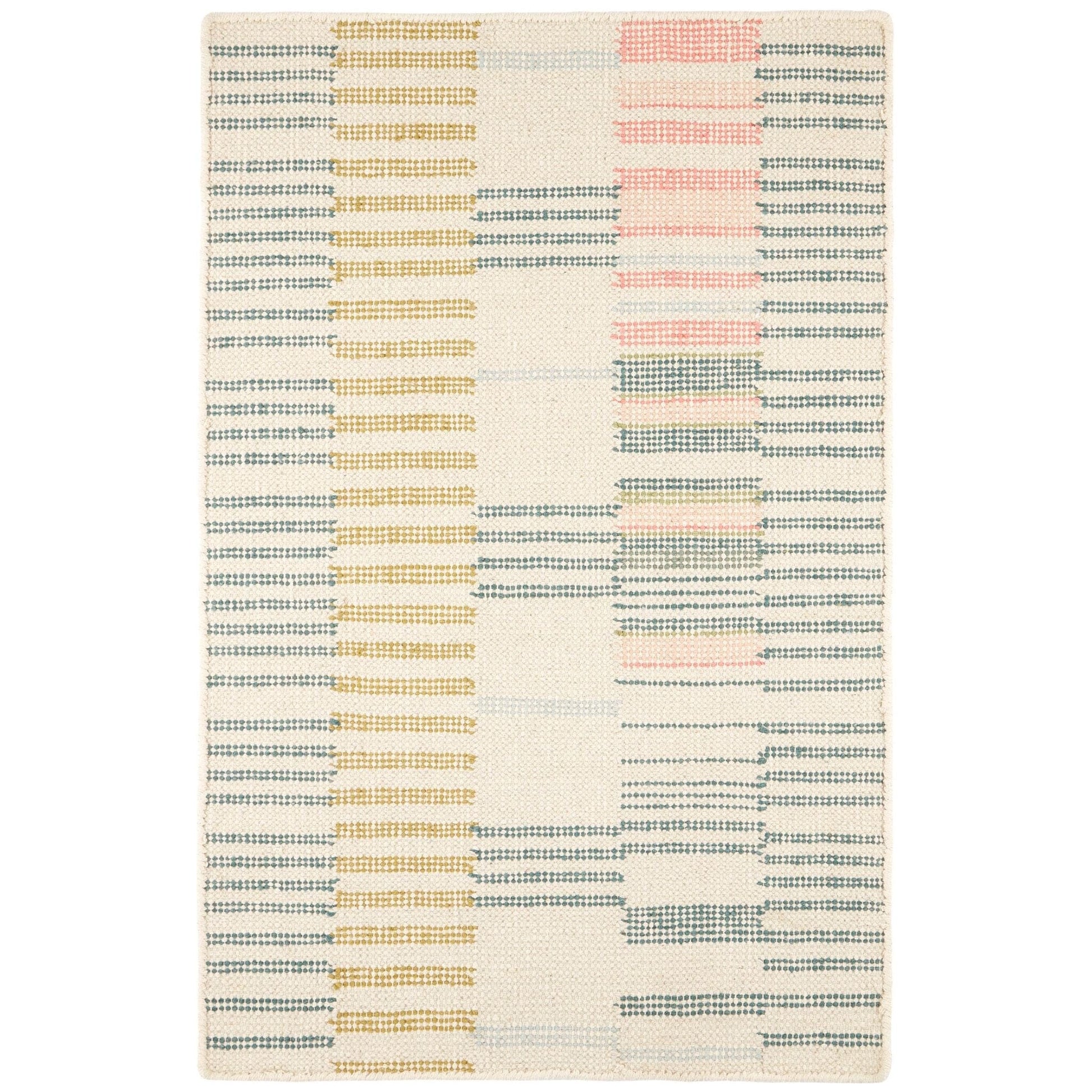 Gemma Juniper Hand Loom Knotted Cotton Rug Rugs 