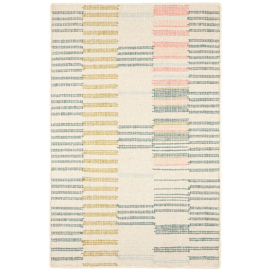 Gemma Juniper Hand Loom Knotted Cotton Rug Rugs 