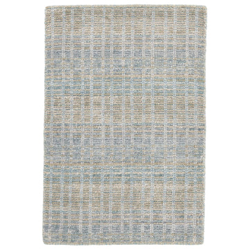 Geneva Handwoven Viscose/Cotton Rug - Blue Rugs 