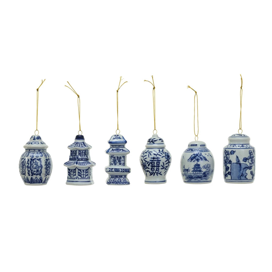 Ginger Jar Ornaments Objects & Accents 