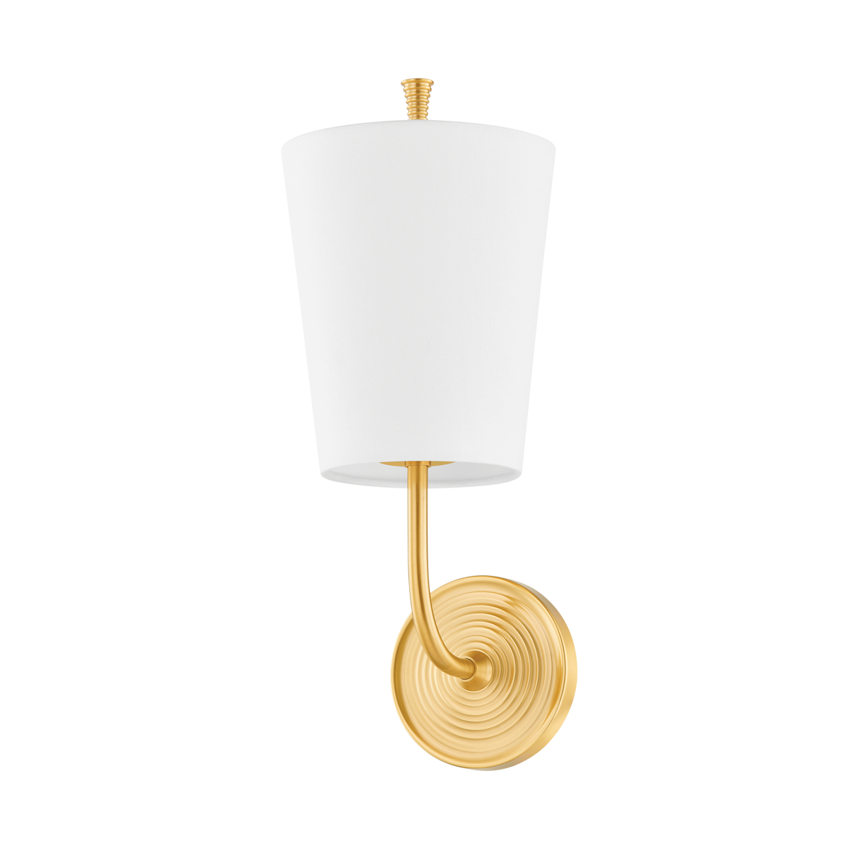 Gladstone Wall Sconce Wall Sconce Aged Brass 
