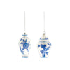 Glass Ginger Jar Ornament Objects & Accents 
