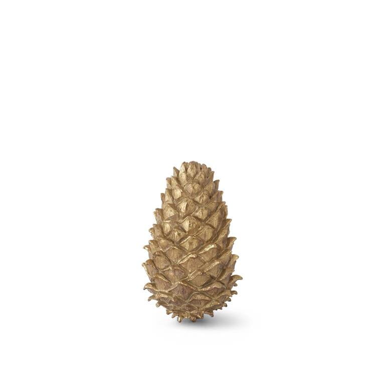 Gold Pinecone Objects & Accents 