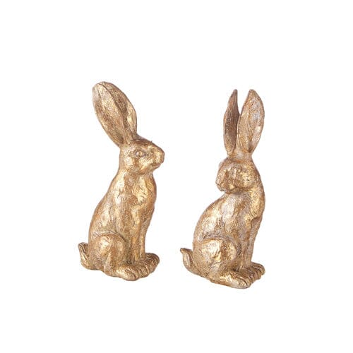 Gold Rabbit Objects & Accents 