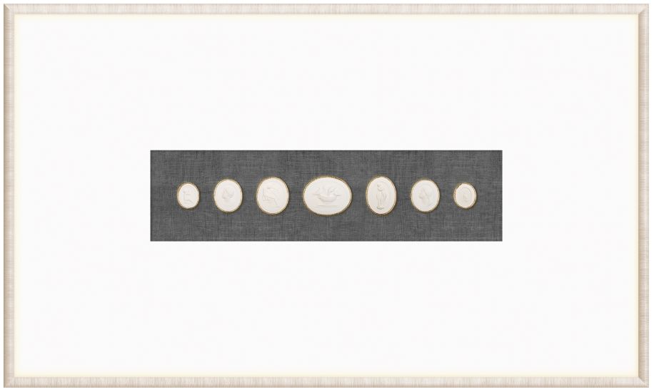 Grand Tour Intaglio I, C. 1840 Framed Art 