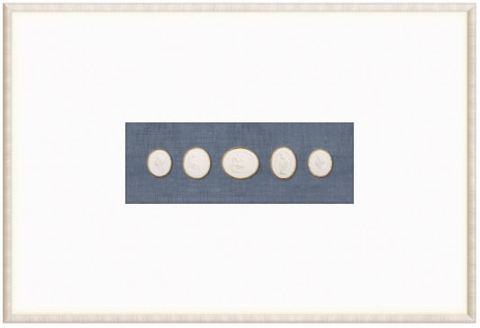 Grand Tour Intaglio II, C. 1840 Framed Art 