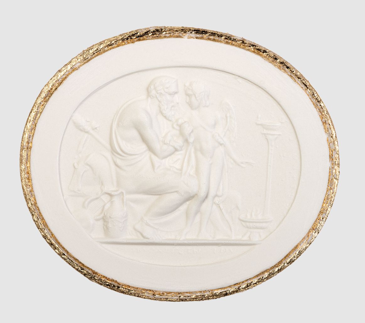 Grand Tour Intaglio XI, C. 1840 Framed Art 