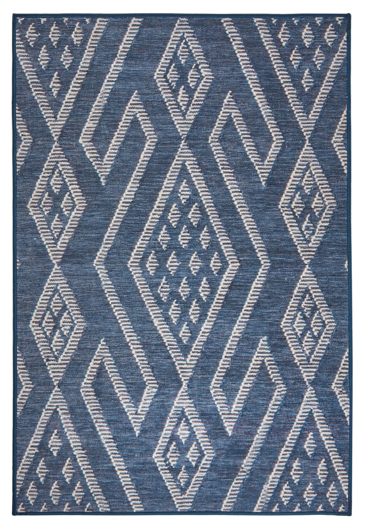 Guthrie Navy Machine Washable Rug | Rainsford Company