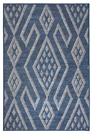 Guthrie Navy Machine Washable Rug Rugs 