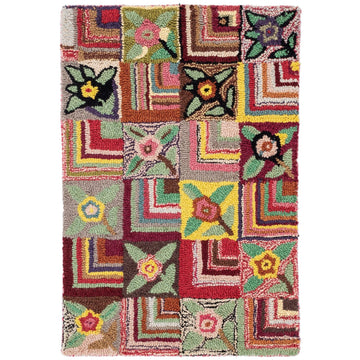 Gypsy Rose Hand Hooked Wool Rug - Multi Rugs 
