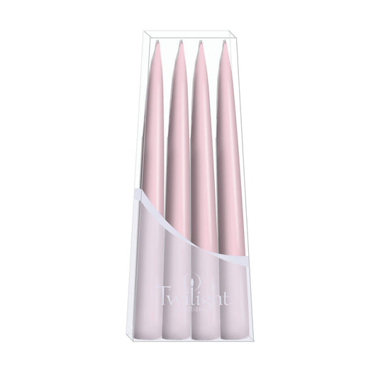 Hand-Dipped Danish Tapers - Soft Pink - Set of 4 Objects & Accents 