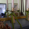 Hand-forged Metal Flower Shaped Taper Holder Candles & Home Fragrance 