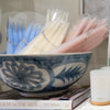 Hand-Painted Stoneware Bowl Kitchen 