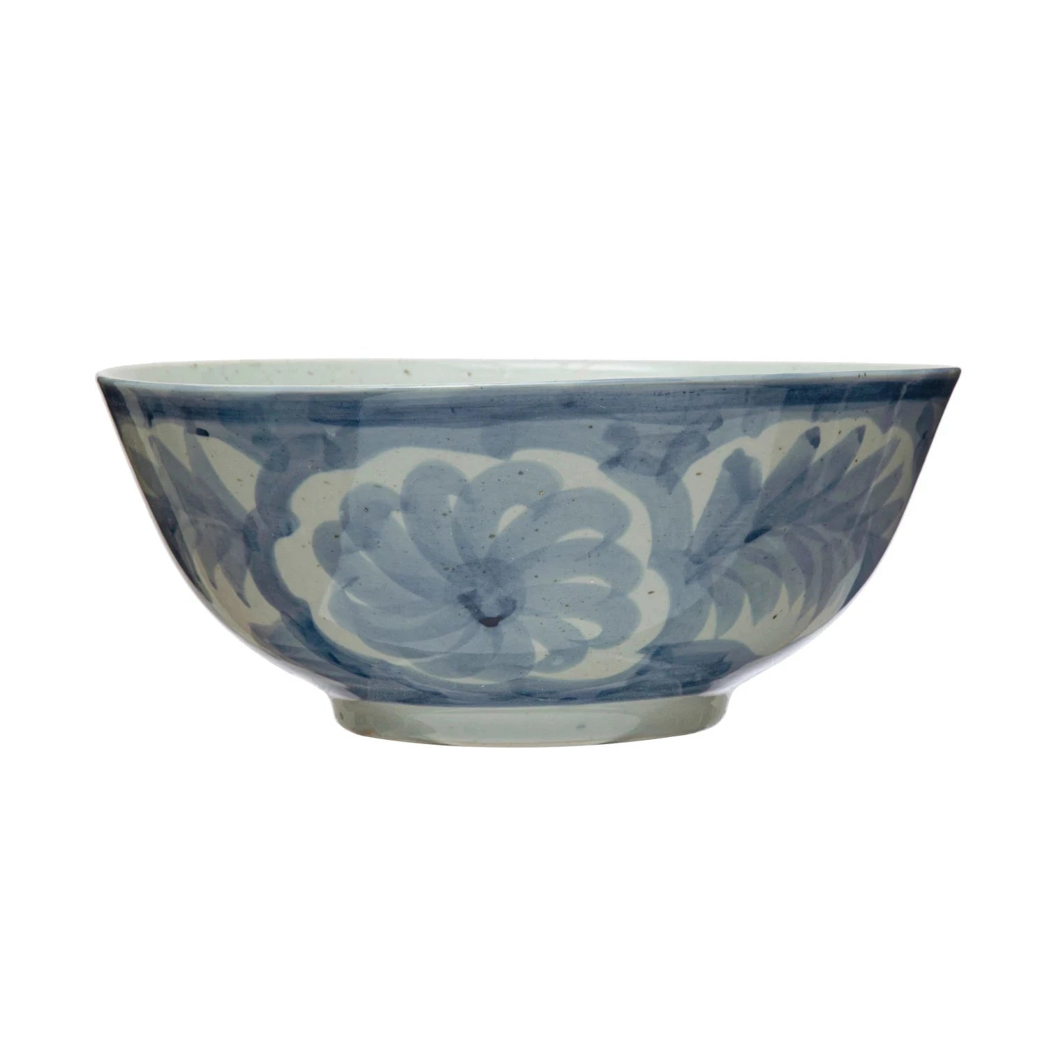 Hand-Painted Stoneware Bowl Kitchen 