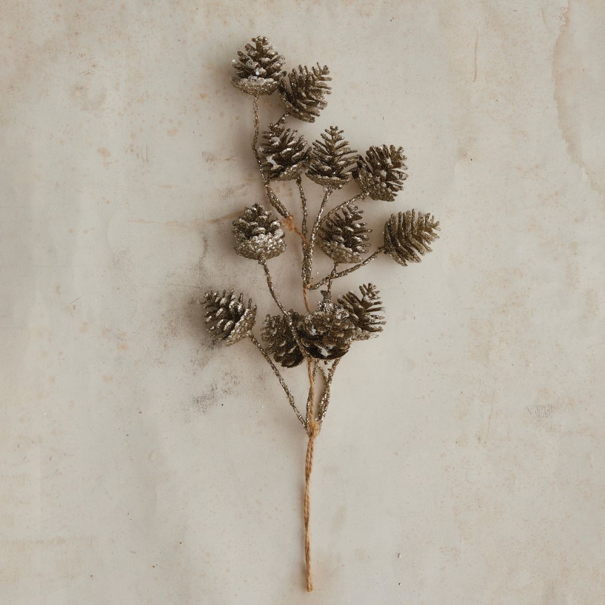 Hanging Pinecone Bunch- 16" Objects & Accents 