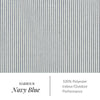 Harbour Navy Blue Fabric By the Yard 